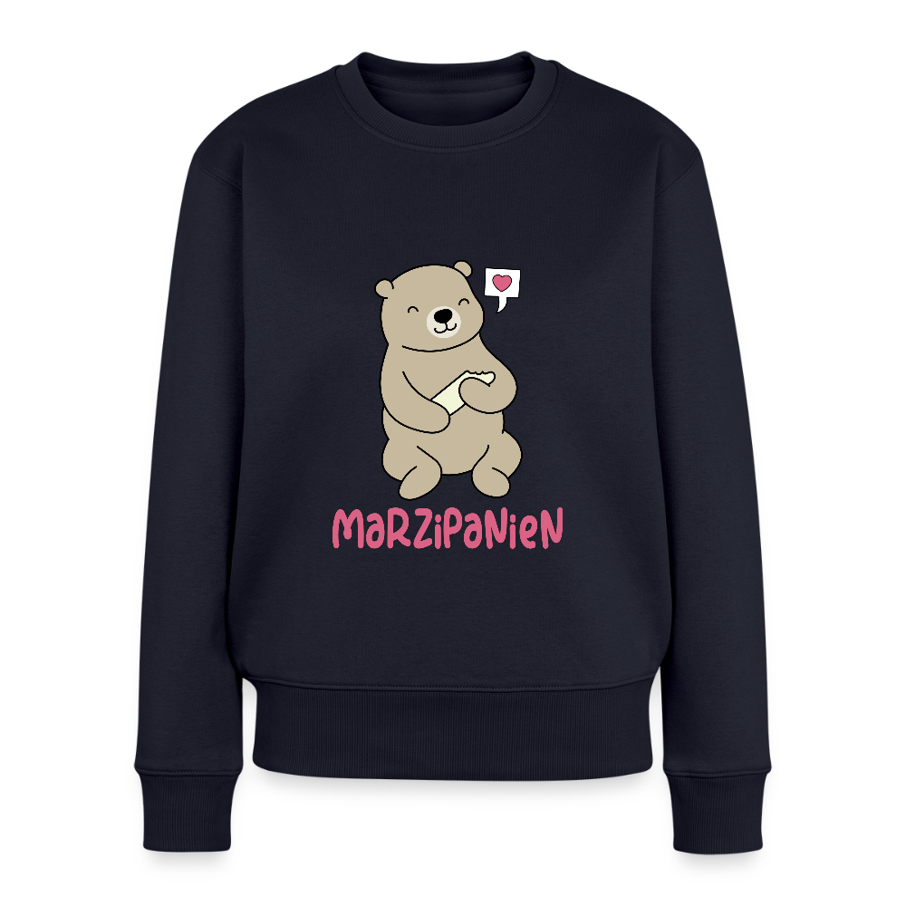 Marzipanien - Frauen Premium Pullover - Navy