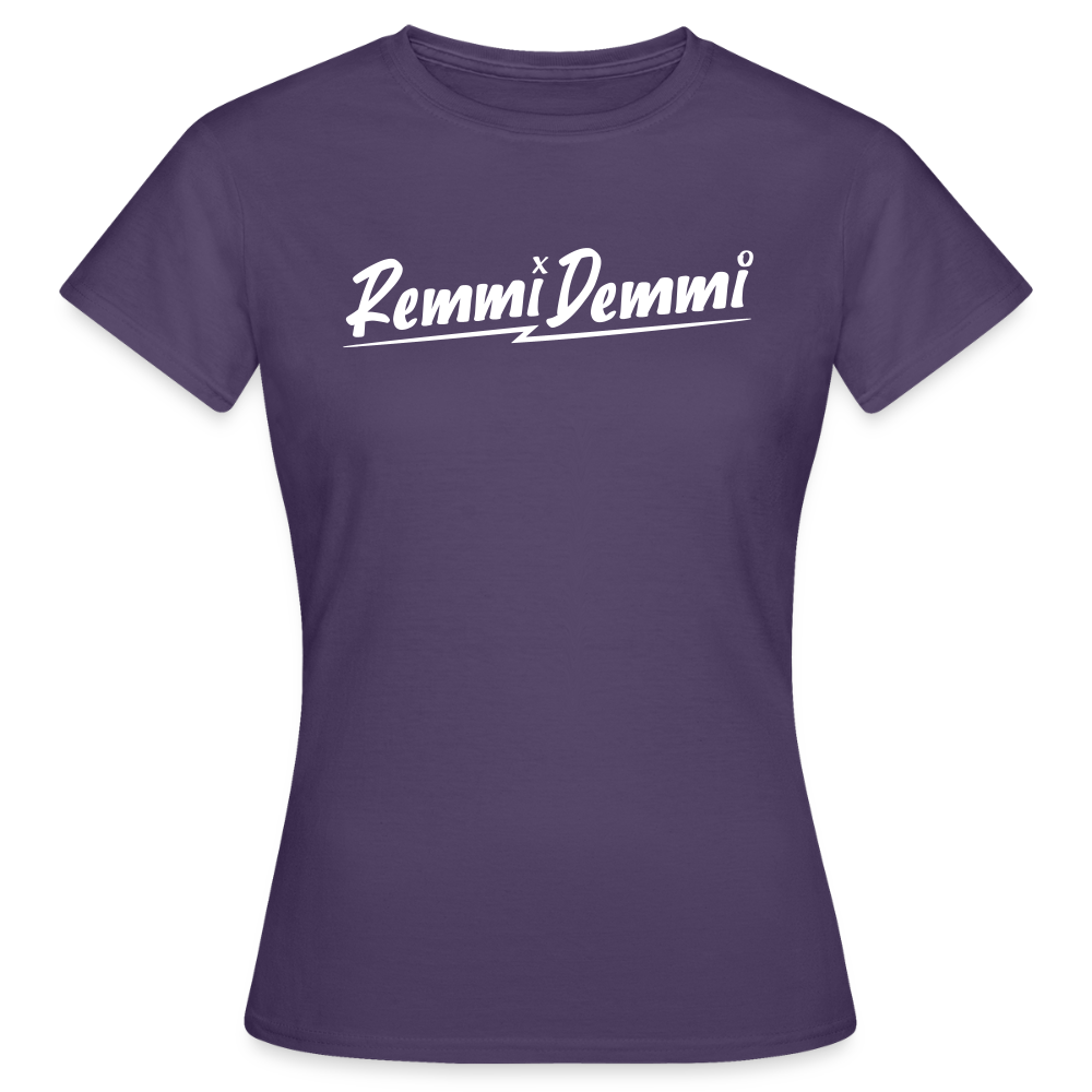 Remmi Demmi - Frauen Premium T-Shirt - Dunkellila