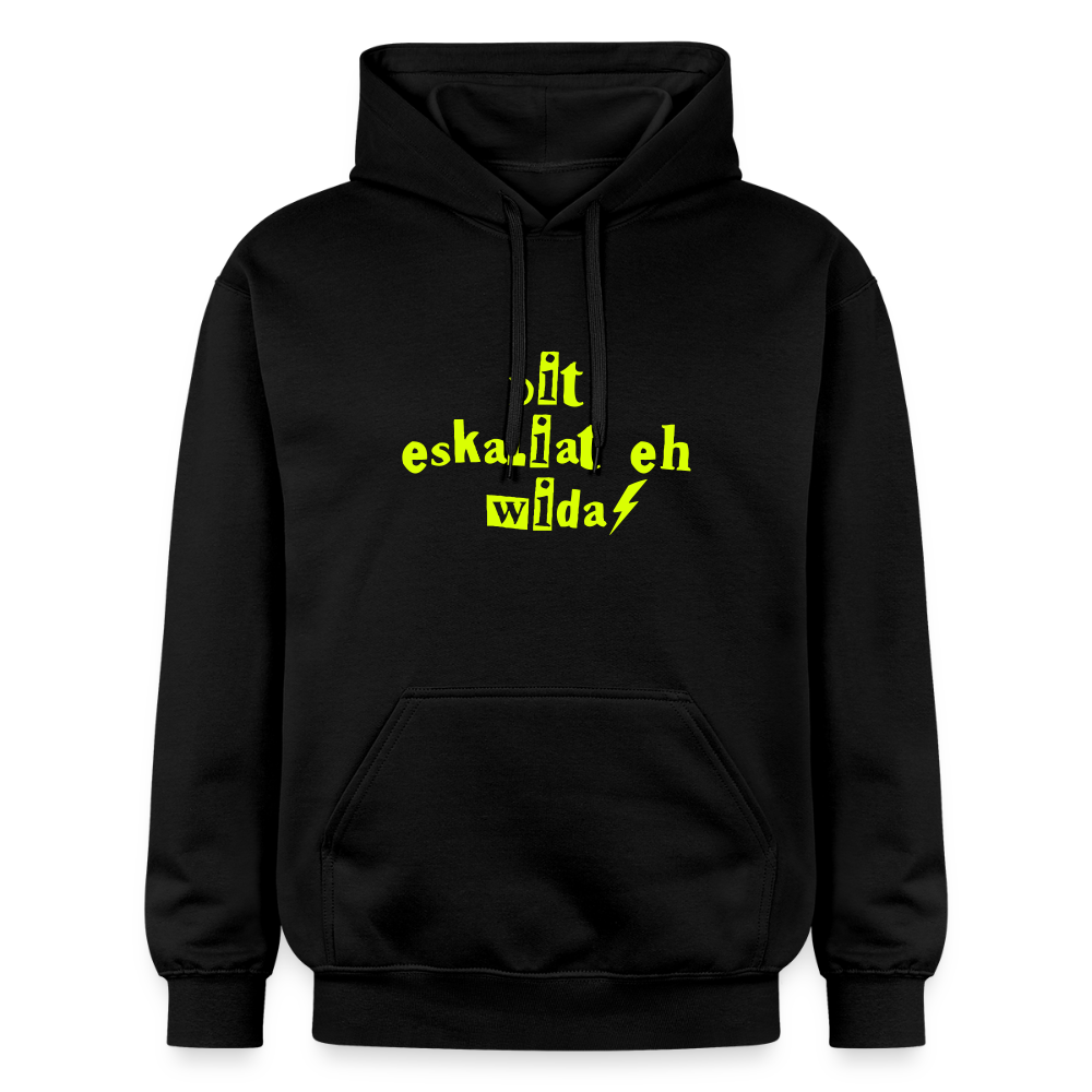 Dit eskaliat eh wilda  - Hoodie - Schwarz