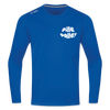 Pille Palle - Männer Sport Langarmshirt - Royalblau