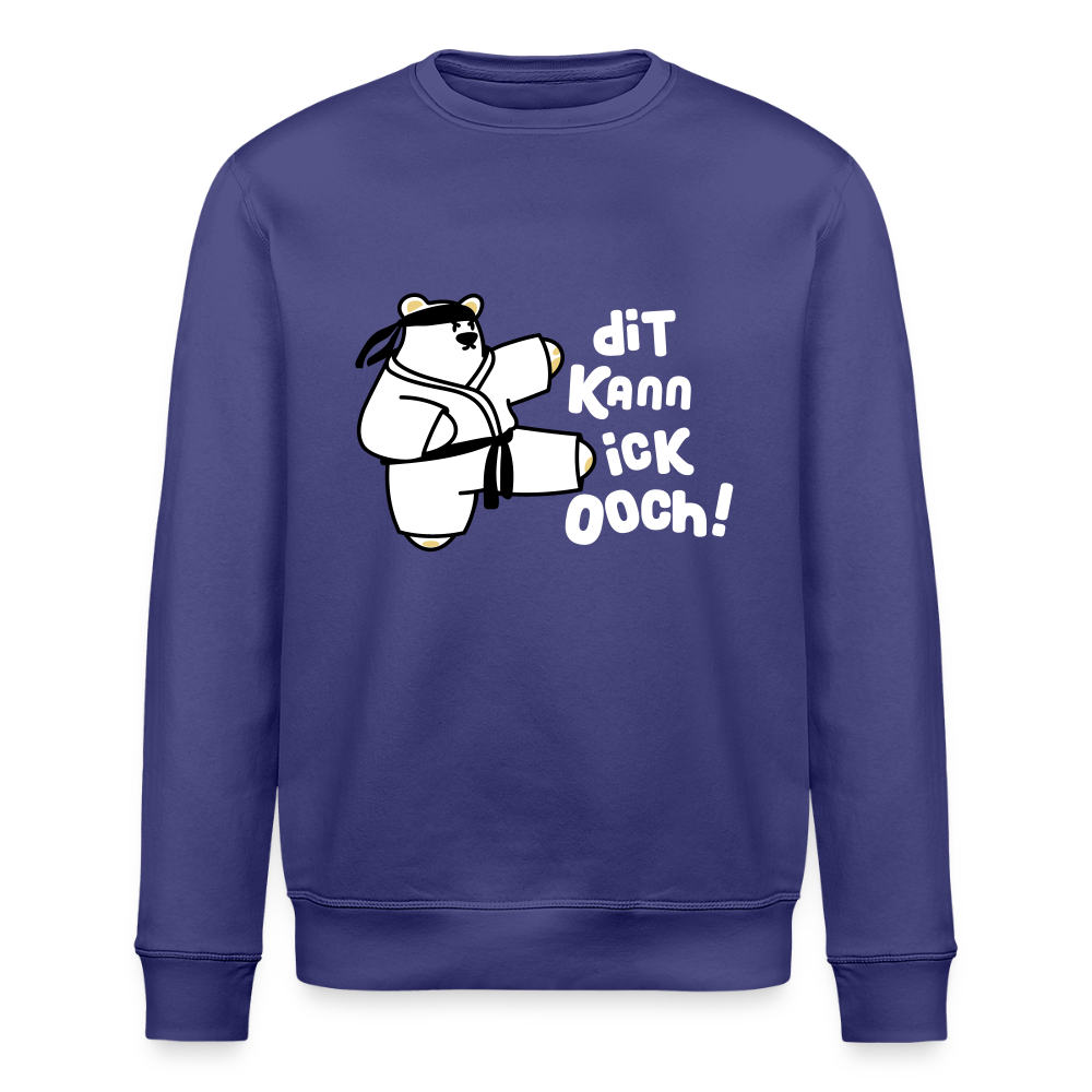 Dit kann ick ooch! - Unisex Bio Sweatshirt - Dämmerung