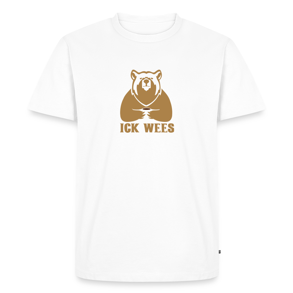 ick wees - Männer Premium T-Shirt - Weiß