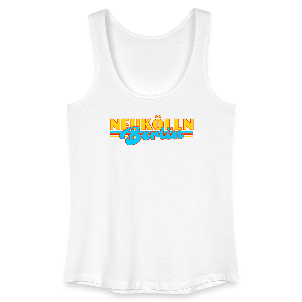 Neukölln Berlin Retro - Frauen Bio Tank Top - Weiß