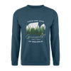 Grönland oder Grunewald - Unisex Pullover - Indigoblau