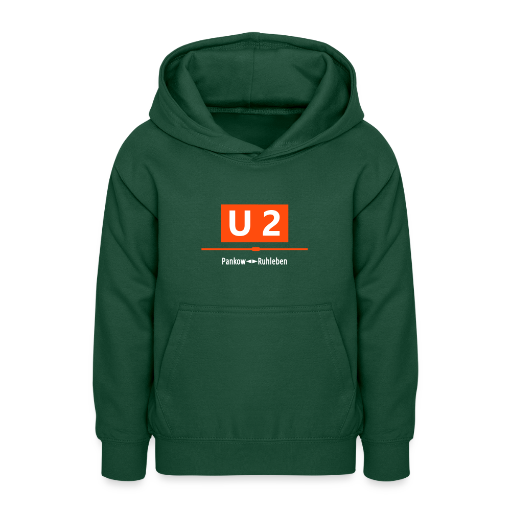 U2 Berlin - Teenager Hoodie - Flaschengrün