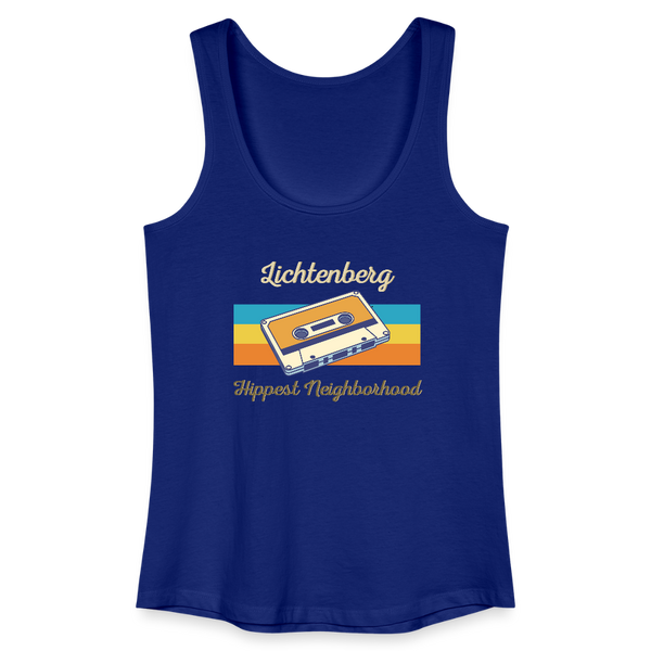 Lichtenberg Hippest Neighborhood - Frauen Bio Tank Top - Königsblau