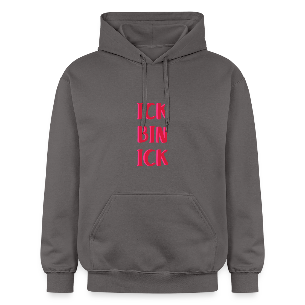 Ick bin Ick! - Hoodie - Dunkelgrau