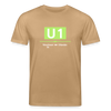 U1 - Unisex Bio T-Shirt - Karamell