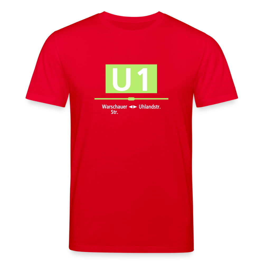 U1 - Unisex Bio T-Shirt - Rot
