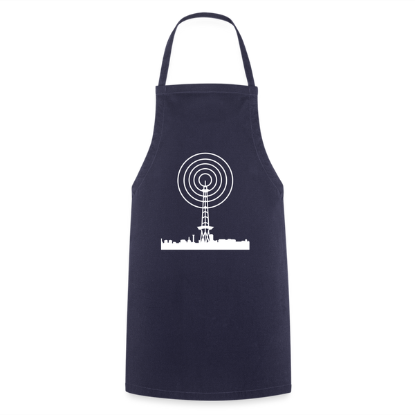 Funkturm im Fokus - Kochschürze - Navy