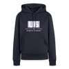 U6 - Frauen Premium Hoodie - Navy