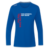 Jeh mal Bier holen! - Frauen Sport Langarmshirt - Royalblau