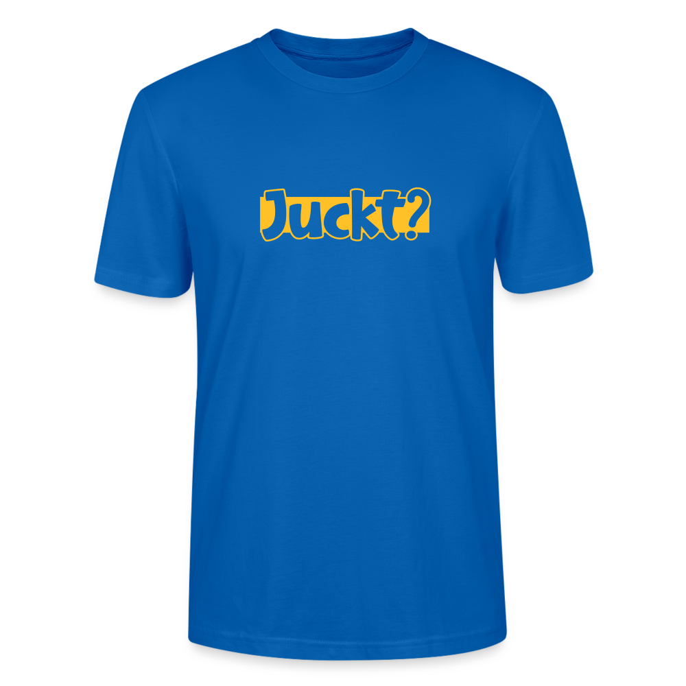 Juckt? - Männer Bio T-Shirt - Pfauenblau