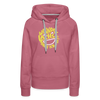 Wennde lachst, mach ick mit! - Frauen Premium Hoodie - Malve