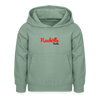 Neukölln Berlin - Kinder Hoodie - Graugrün