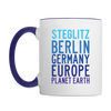 Steglitz Planet Earth - Tasse zweifarbig