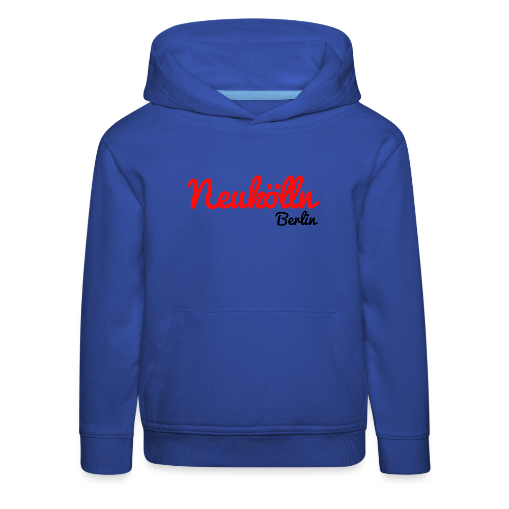 Neukölln Berlin - Kinder Premium Hoodie - Royalblau