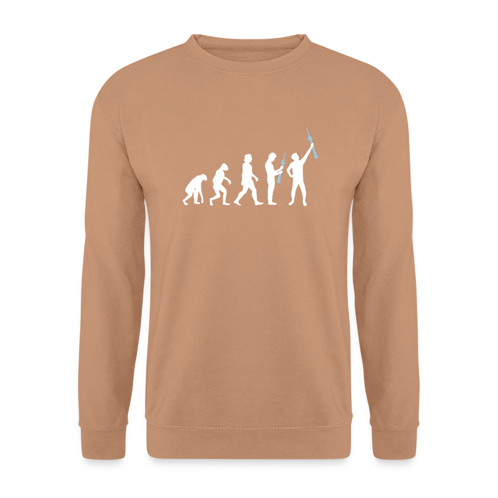 Evolution - Unisex Pullover - Mocca