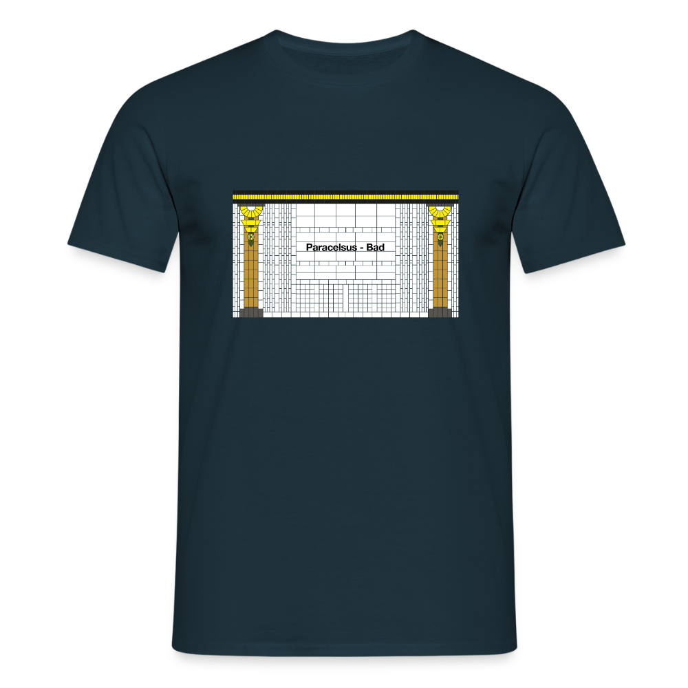 Paracelsus-bad - Männer Premium T-Shirt - Navy