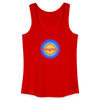 Kreuzberg Retro - Frauen Bio Tank Top - Rot