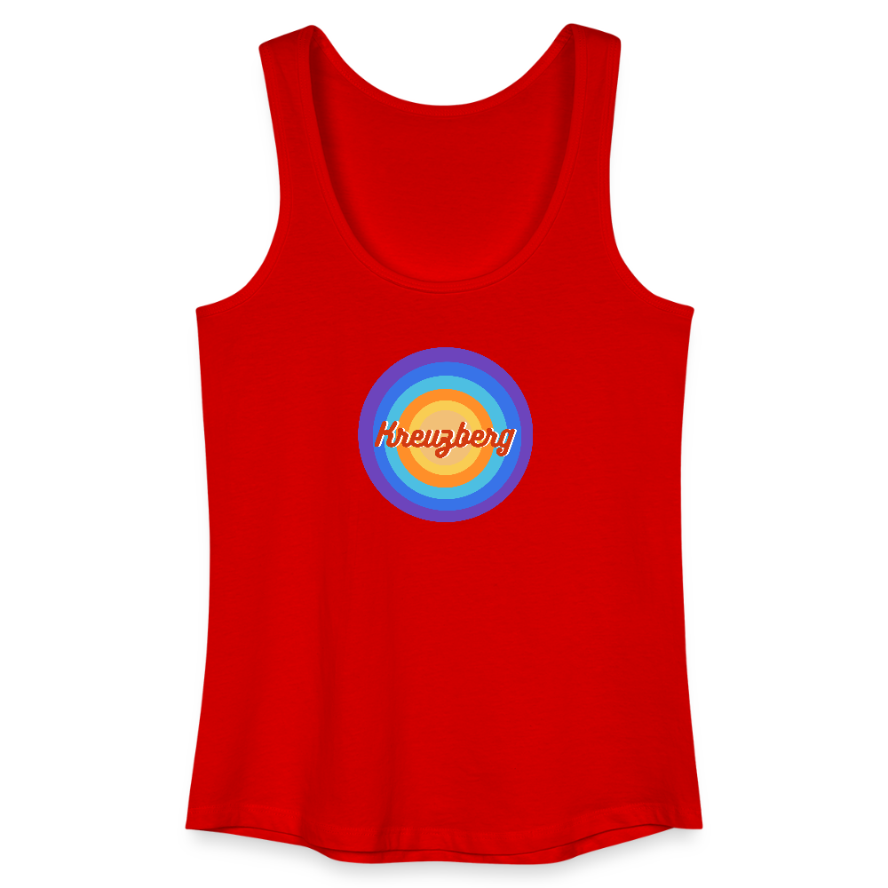 Kreuzberg Retro - Frauen Bio Tank Top - Rot