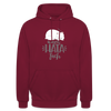 WarnHataTach - Unisex Hoodie - Bordeaux