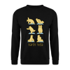 Bären Yoga - Unisex Pullover - Schwarz