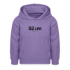 52 m Viktoria Park - Kinder Hoodie - Lavendel