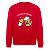 unsa ersta Vatatach! - Unisex Bio Sweatshirt - Rot