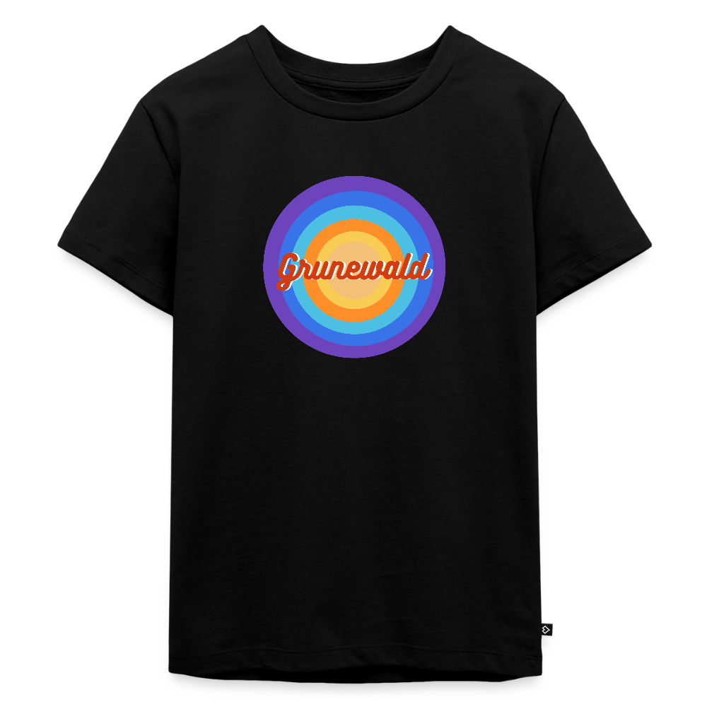 Grunewald Retro - Kinder Premium T-Shirt - Schwarz