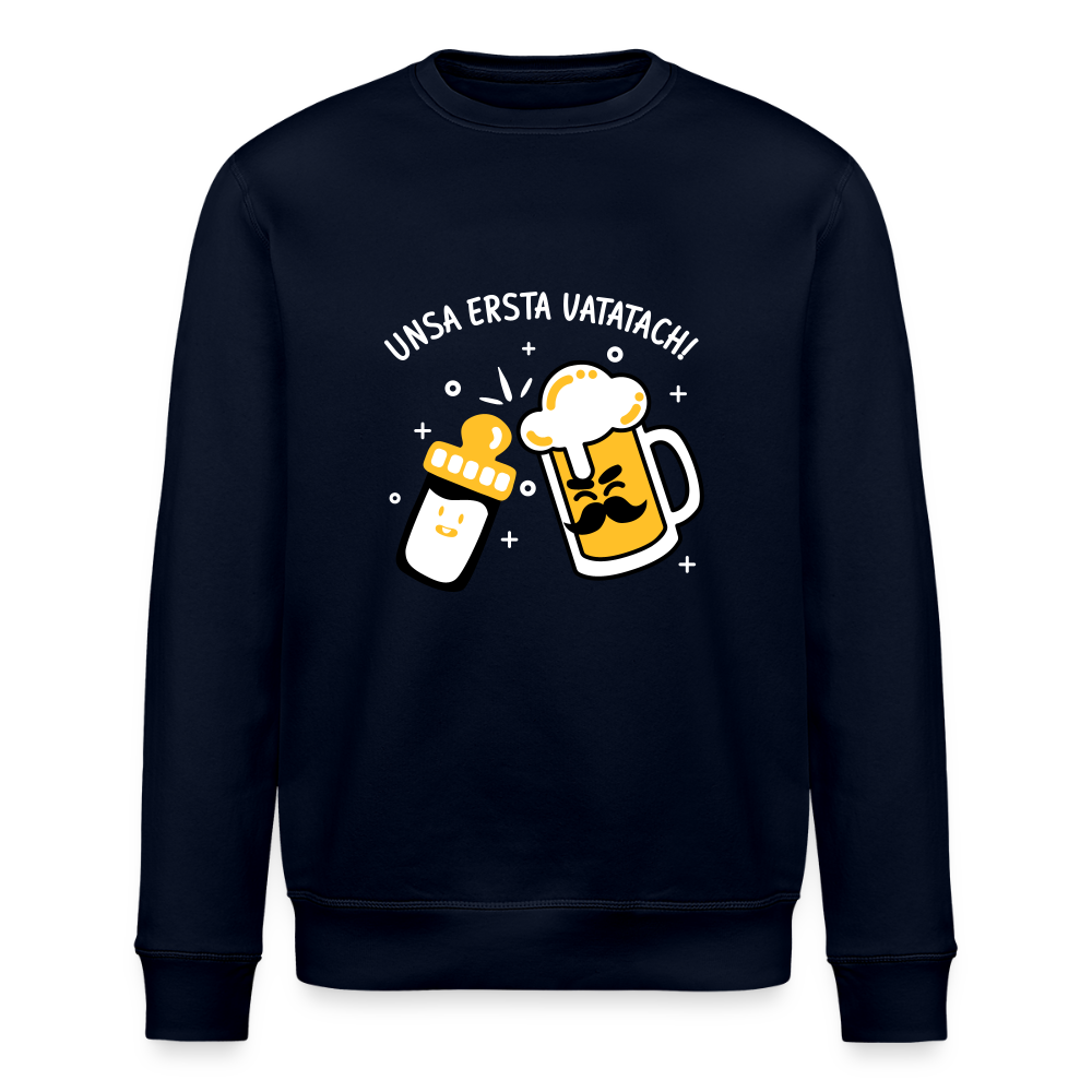unsa ersta Vatatach! - Unisex Bio Sweatshirt - Navy