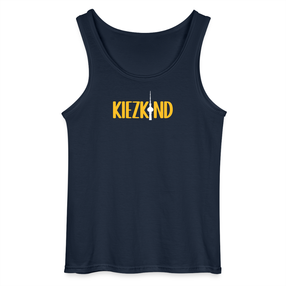 Kiezkind - Männer Tank Top - Navy