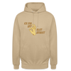 Ick bin uff allet jefasst - Unisex Hoodie - Beige