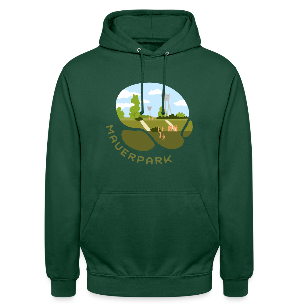 Mauerpark - Unisex Hoodie - Flaschengrün