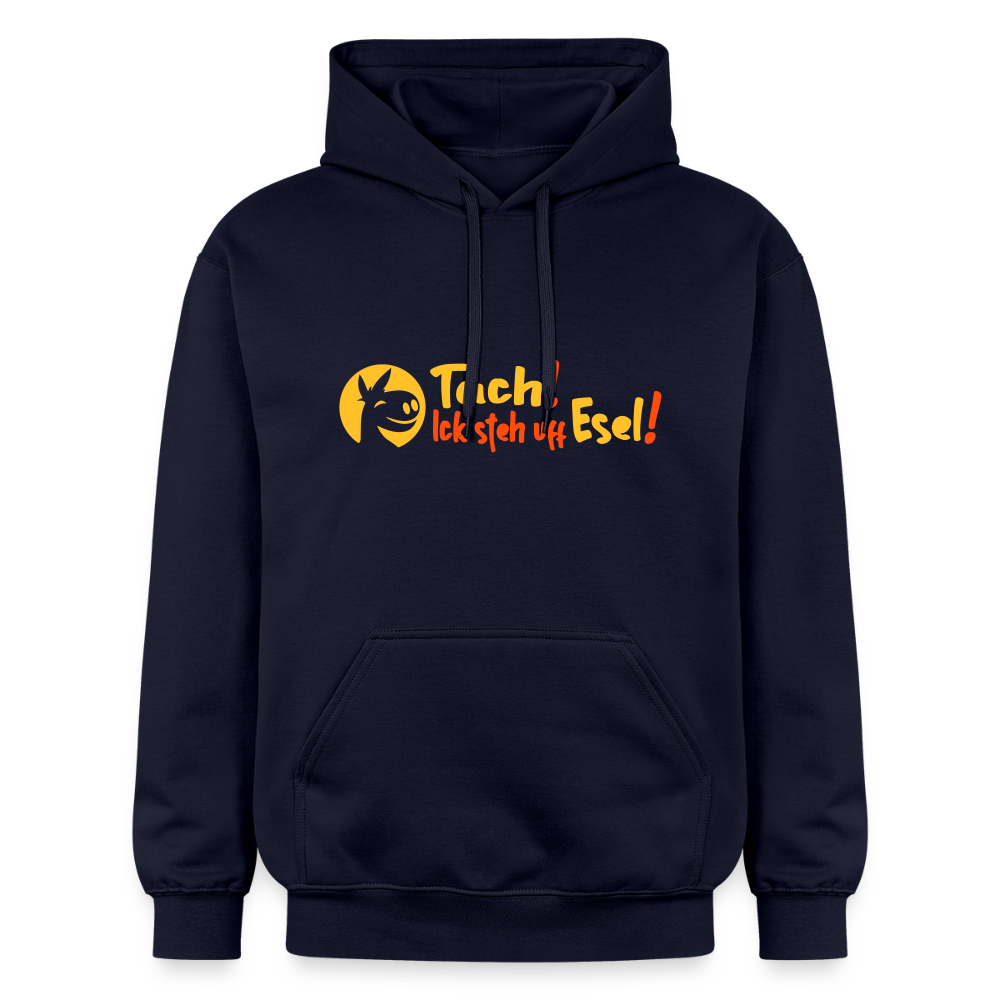 Tach! Ick steh uff Esel! - Hoodie - Navy