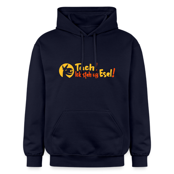 Tach! Ick steh uff Esel! - Hoodie - Navy