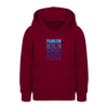 Pankow Planet Earth - Teenager Hoodie - Bordeaux