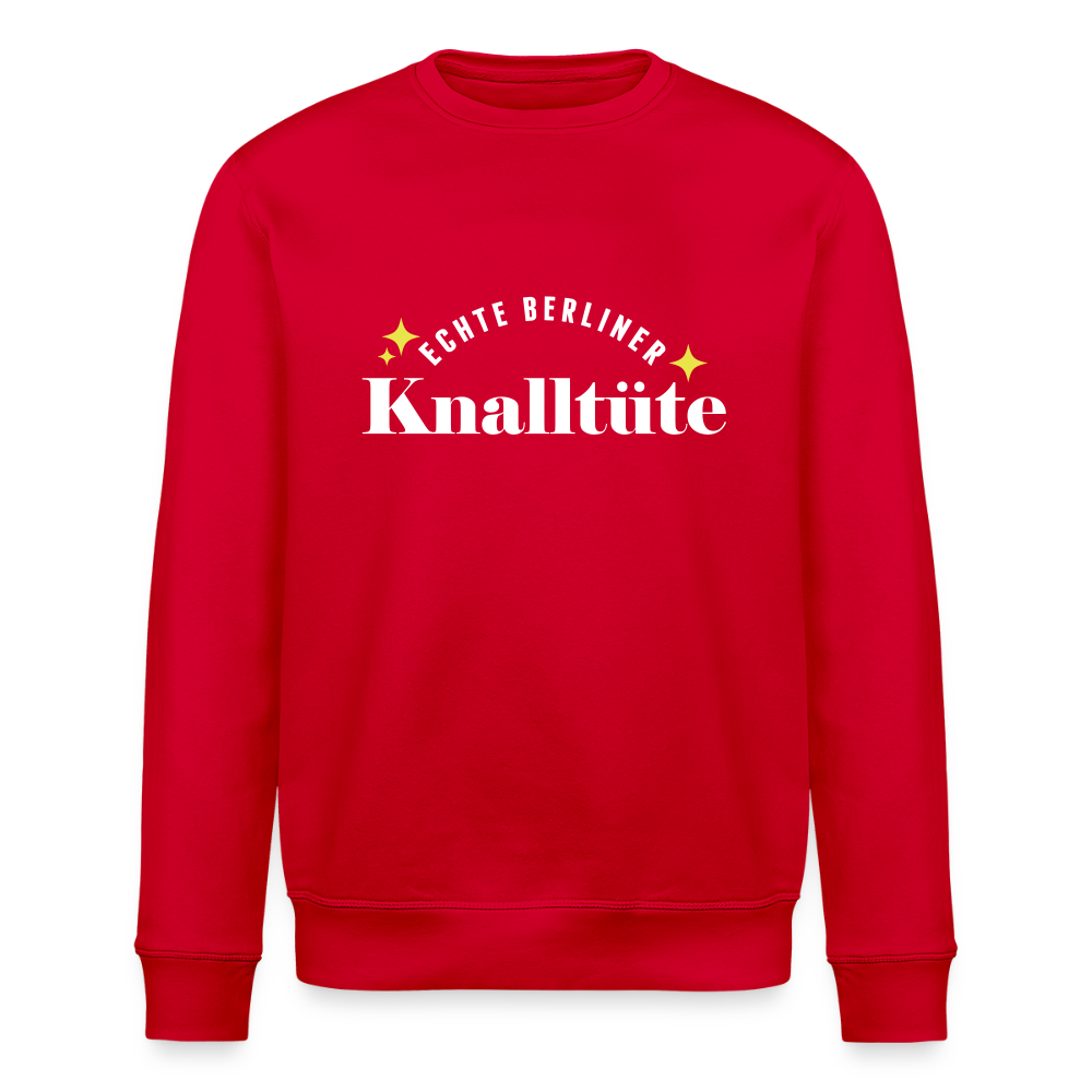 Knalltüte - Unisex Bio Sweatshirt - Rot