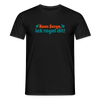 Keene Sorge, ick regel dit! - Männer Premium T-Shirt - Schwarz