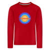 Lichtenberg Retro - Kinder Langarmshirt - Rot