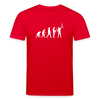 Evolution - Unisex Bio T-Shirt - Rot