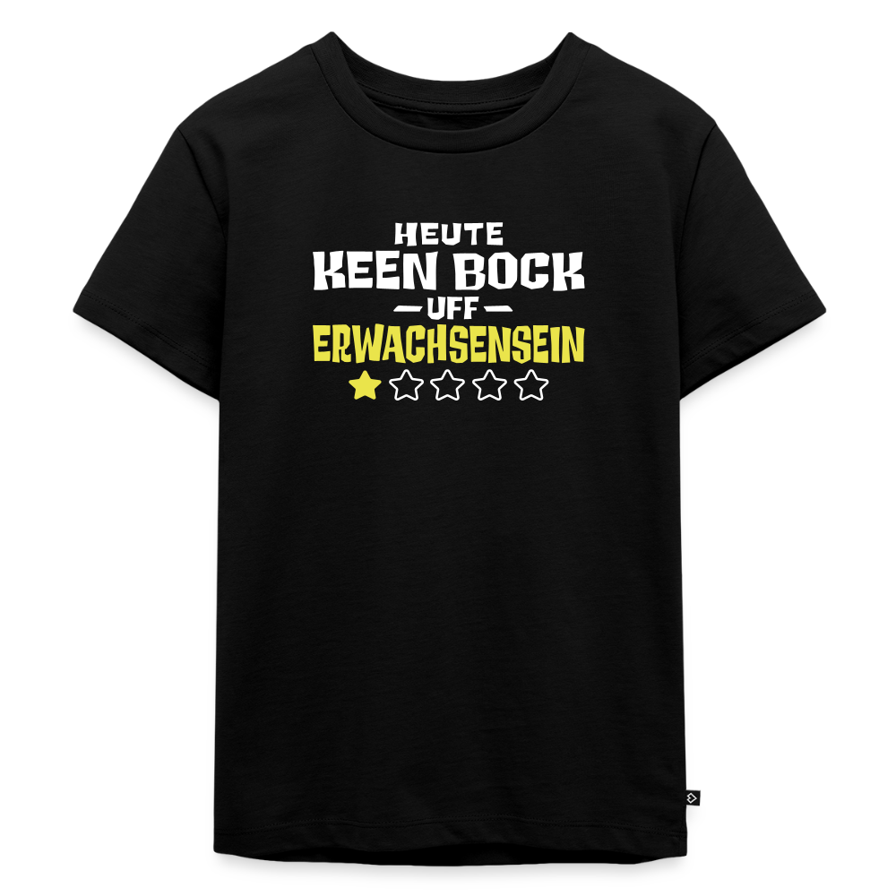 Keen Bock uff Erwachsensein - Kinder Premium T-Shirt - Schwarz