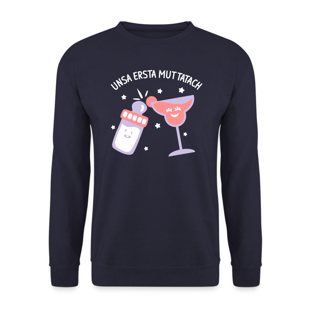 unsa ersta Muttatach - Unisex Pullover - Navy