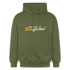 Leben, keen Biergarten! - Hoodie - Militärgrün