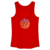 In Form! Rund is 'ne Form! - Frauen Bio Tank Top - Rot