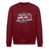 kenn ick wees ick hab ick schon - Unisex Bio Sweatshirt - Burgunderrot
