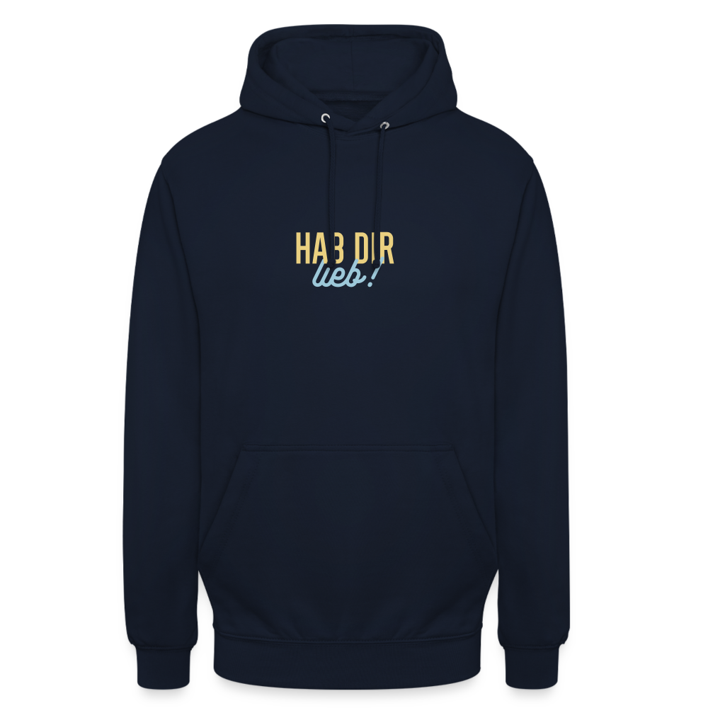 Hab Dir Lieb! - Unisex Hoodie - Navy