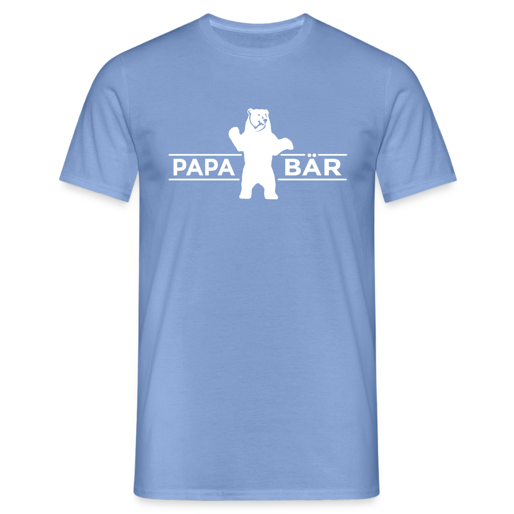Papa Bär - Männer Premium T-Shirt - carolina blue