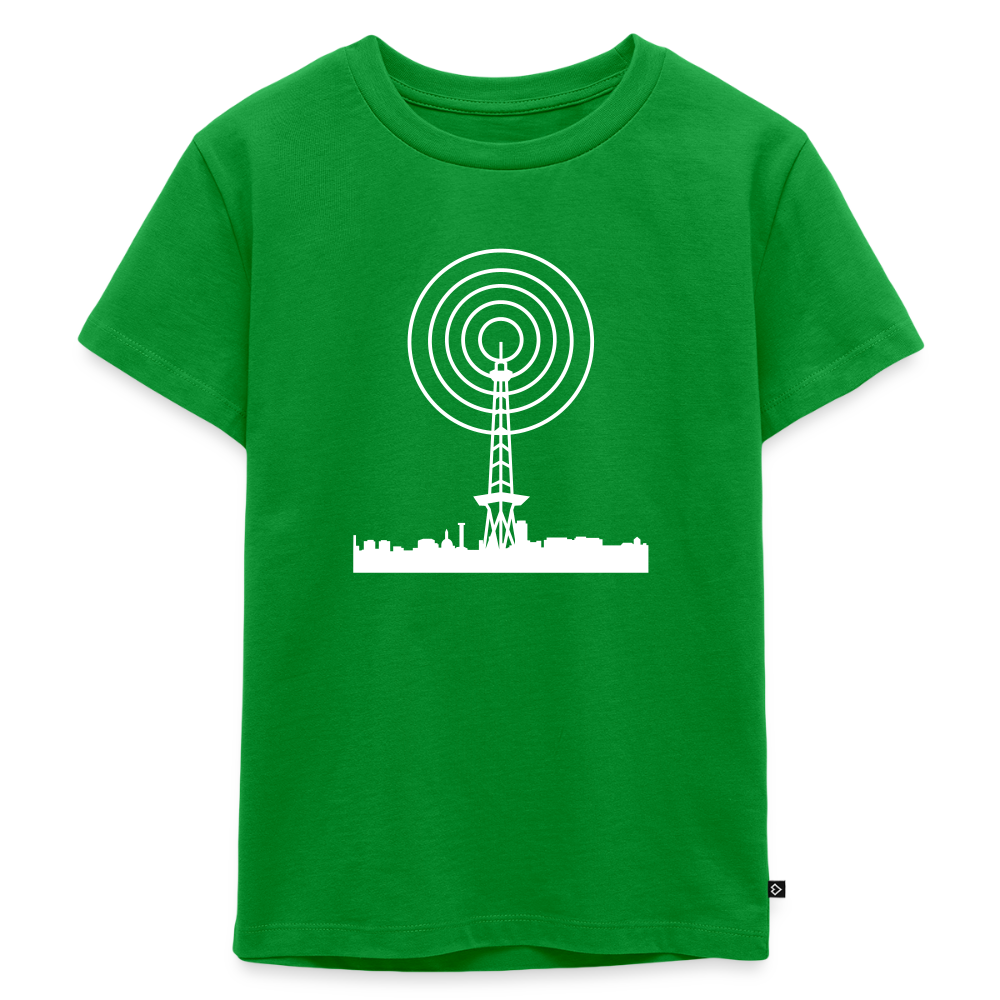 Funkturm im Fokus - Kinder Premium T-Shirt - Grün
