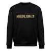 Misstrau' Kamel'n! (trinken wöchentlich) - Unisex Bio Sweatshirt - Schwarz